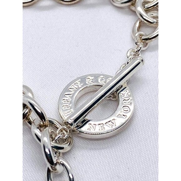 Tiffany & Co Return To Tiffany & Co 8" Toggle Heart Bracelet - Picture 5 of 13